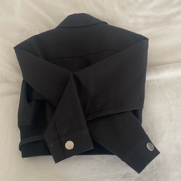 Alexander Wang Cropped Studded Collared Jacket - Picture 4 of 6